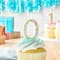 12 Pack: Confetti Number Birthday Candle by Celebrate It™